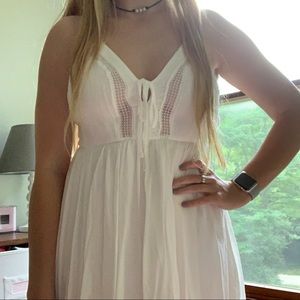 NWT Forever 21 White Summer/Graduation Dress